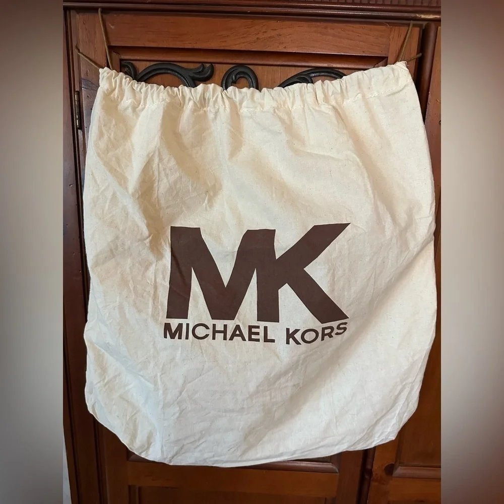 Michael Kors Suede Leather Vivian Hobo Bag - Elegant Woven Design
